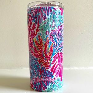 Lilly Pulitzer slim tumbler